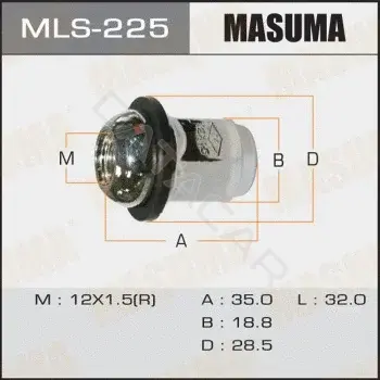 Гайка колеса MASUMA MLS-225