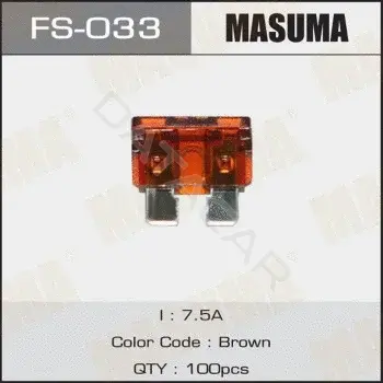 Предохранители MASUMA FS-033