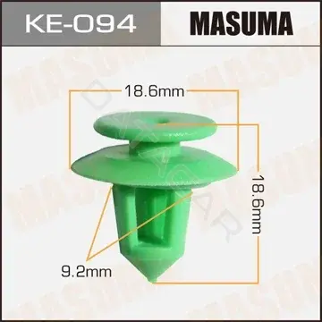 Клипсы, фиксаторы, зажимы MASUMA KE-094