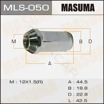 Гайка колеса MASUMA MLS-050