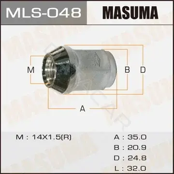 Гайка колеса MASUMA MLS-048