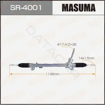 Рулевая рейка MASUMA SR4001