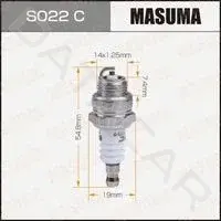 Свечи зажигания MASUMA S022C