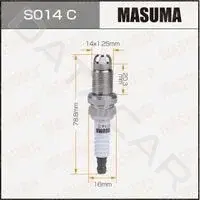 Свечи зажигания MASUMA S014C