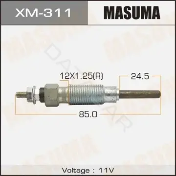 Свечи накала MASUMA XM311