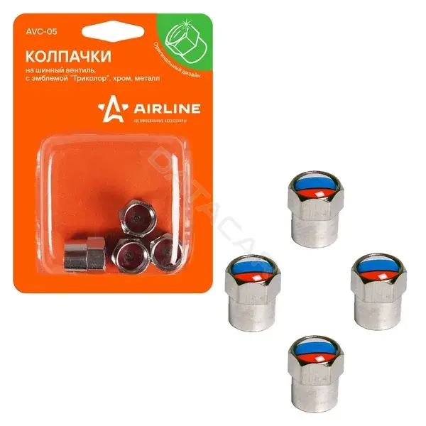 Колпачки на шинный вентиль Airline AVC-05