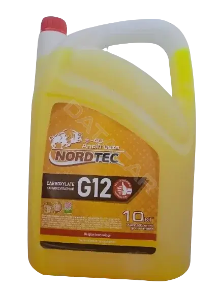 Антифриз NORDTEC NORDTECANTIFREEZE-40G12желтый10кг