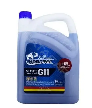 Антифриз NORDTEC NORDTECANTIFREEZE-40G11синий5кг