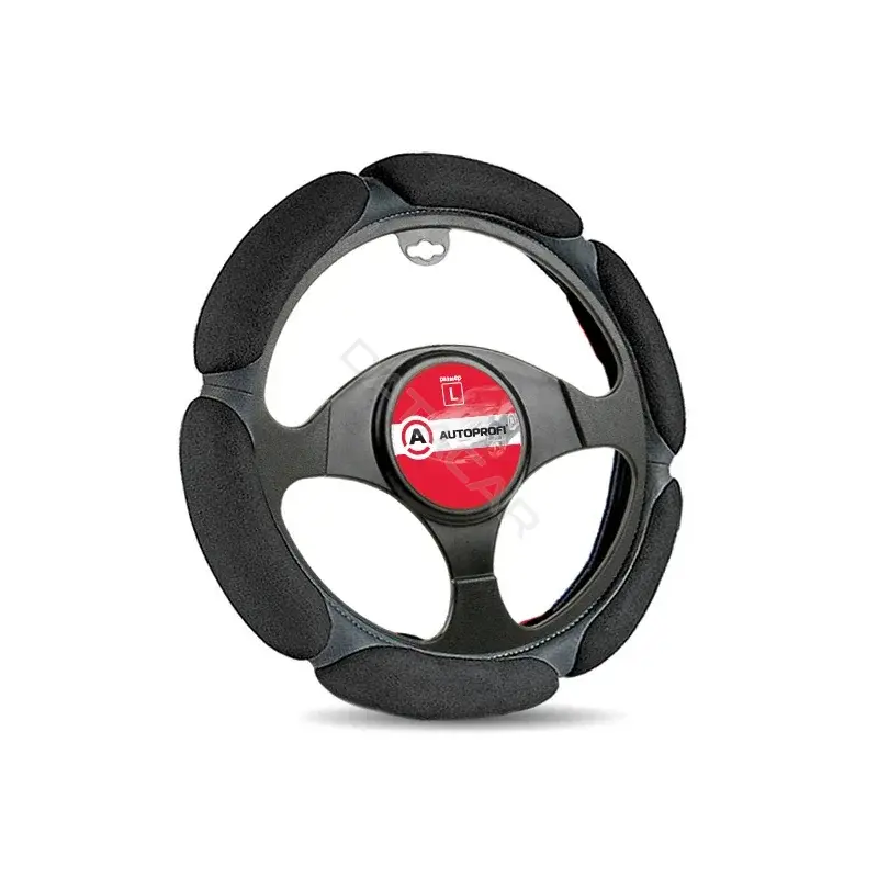 Оплетка на руль \ Чехол на руль AUTOPROFI SP-5026BK(L)