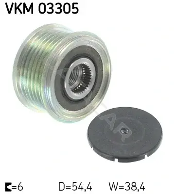 Шкив генератора SKF VKM03305
