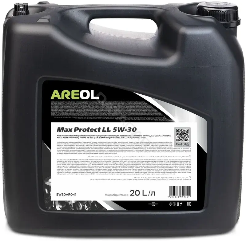 Масло моторное AREOL 5W30AR041