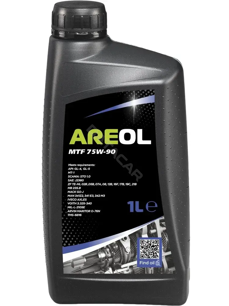 Масло трансмиссионное AREOL 75W90AR085
