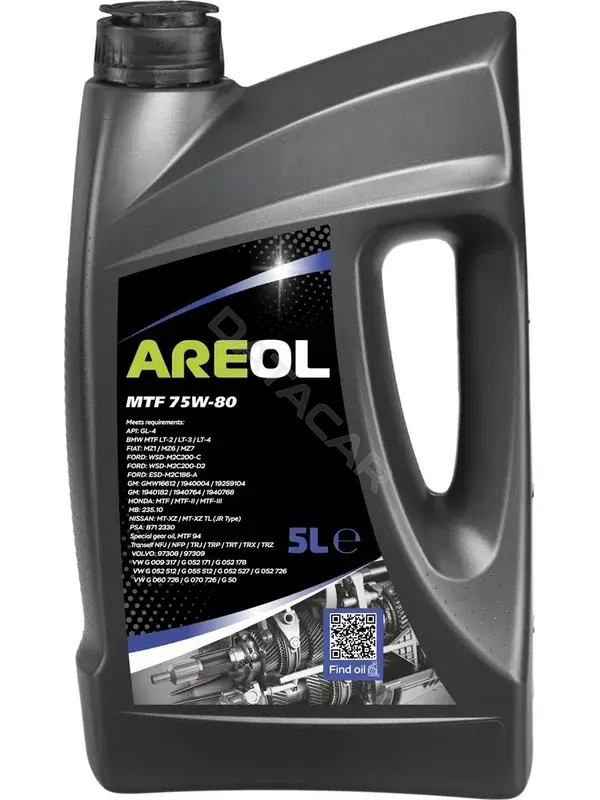 Масло трансмиссионное AREOL 75W80AR144