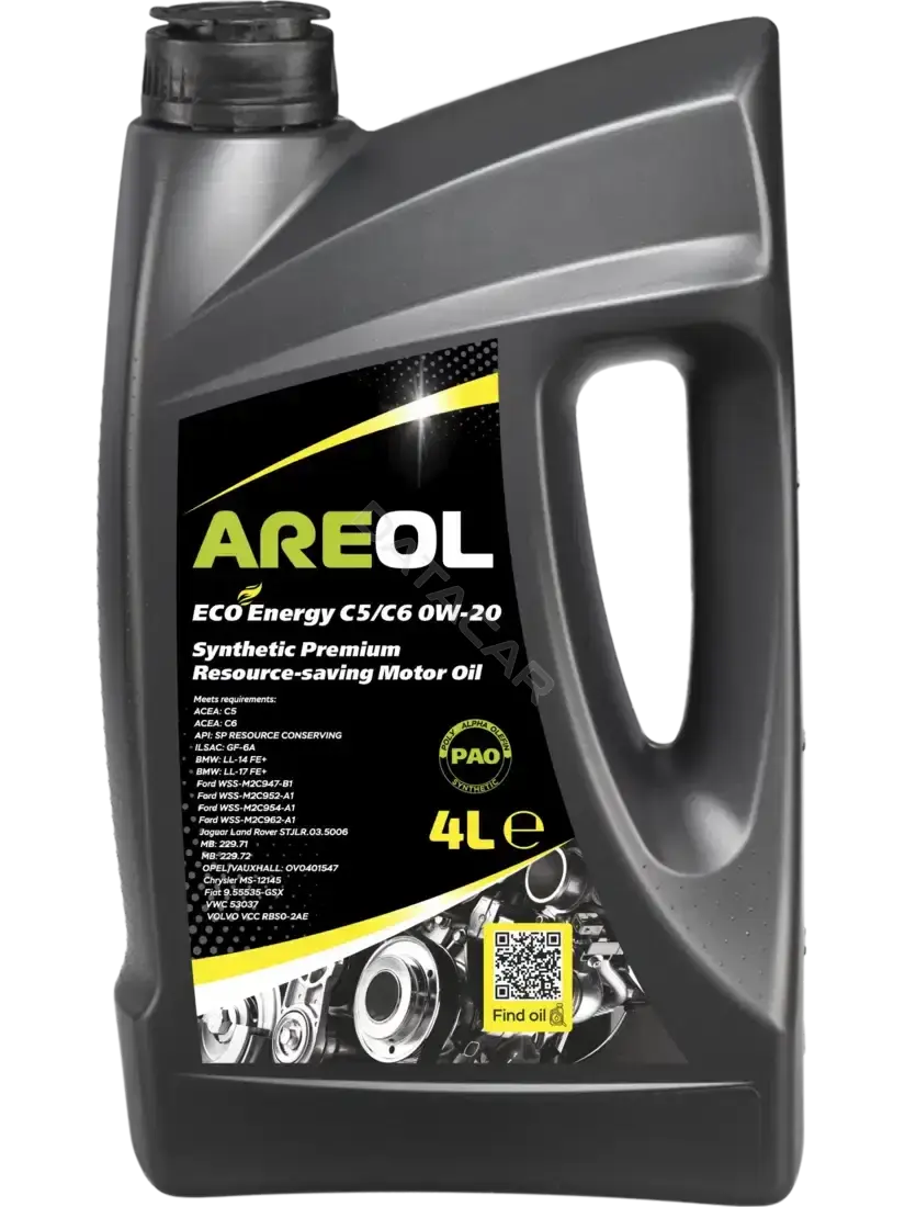 Масло моторное AREOL 0W20AR218