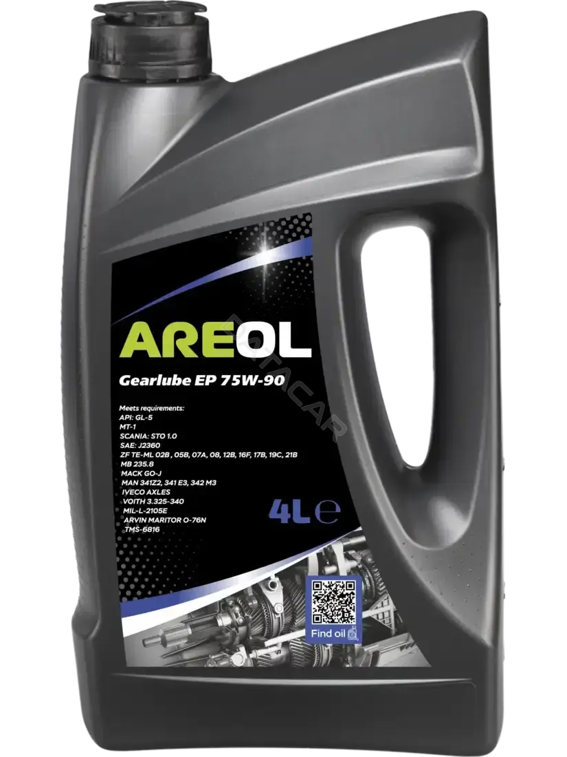 Масло трансмиссионное AREOL 75W90AR206