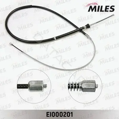 Трос ручника MILES EI000201