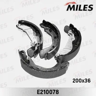 Барабанные колодки MILES E210078
