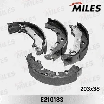 Барабанные колодки MILES E210183