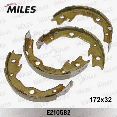 Барабанные колодки MILES E210582