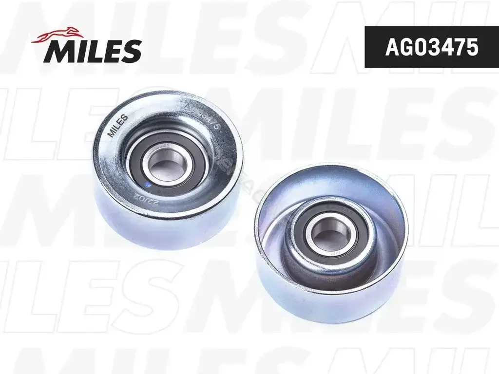 Натяжной ролик ГРМ MILES AG03475