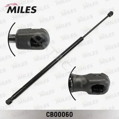 Амортизатор крышки багажника, капота, заднего стекла MILES CB00060