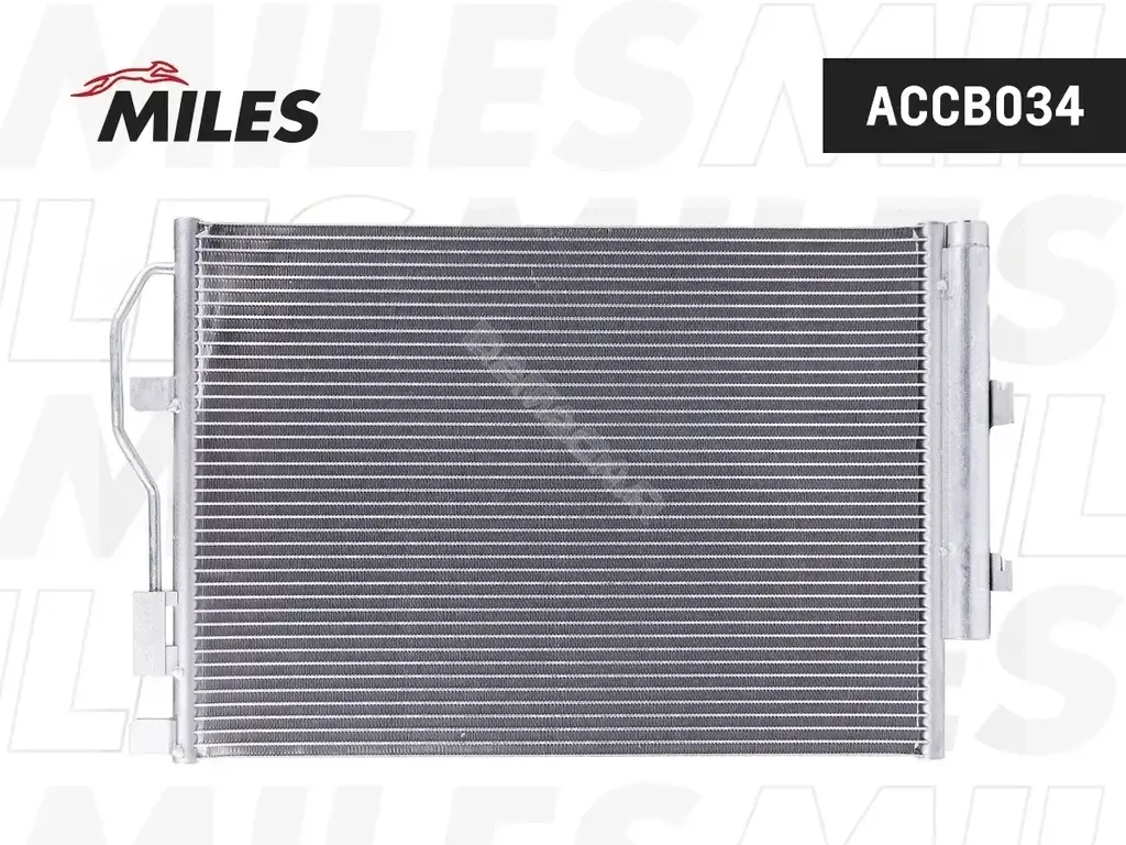 Радиатор кондиционера MILES ACCB034