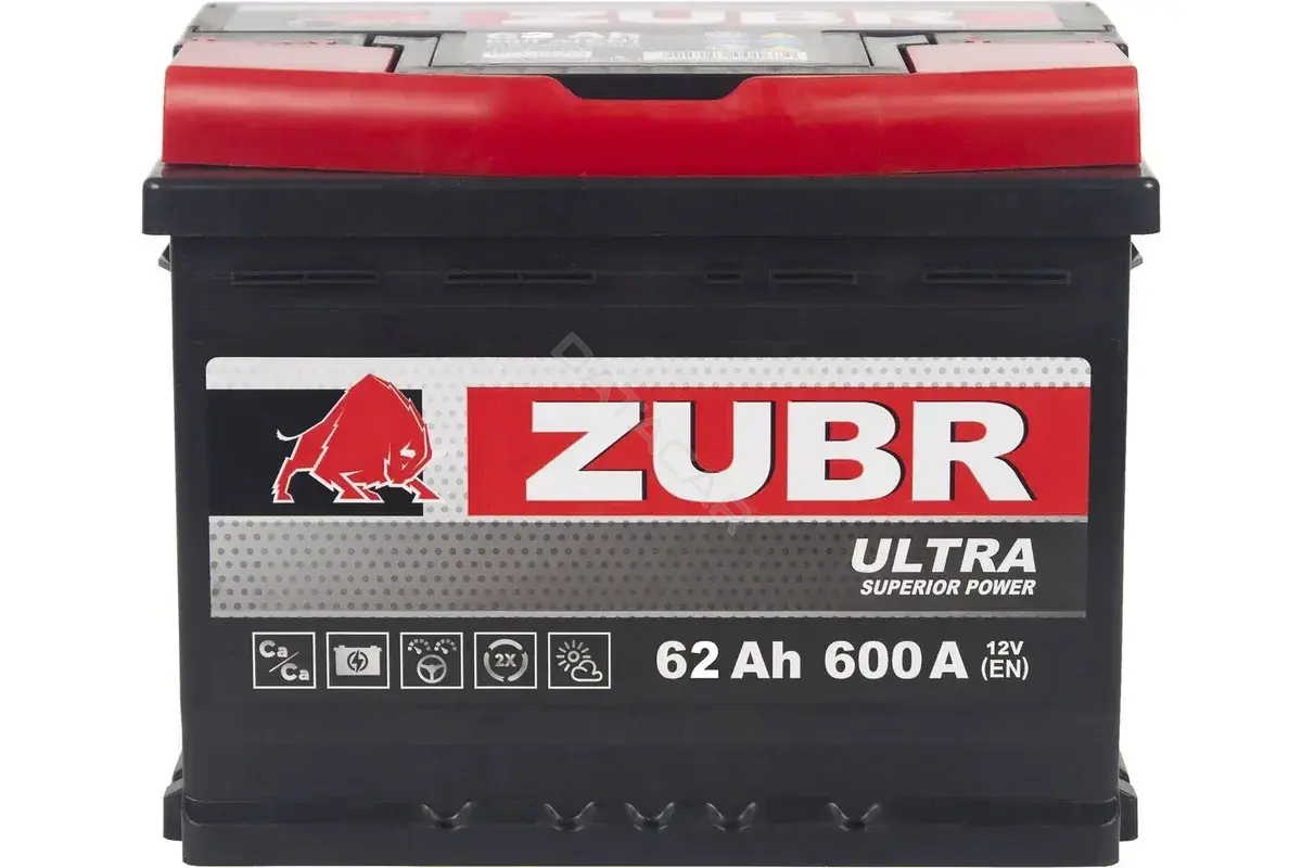 Аккумулятор ZUBR ZU621