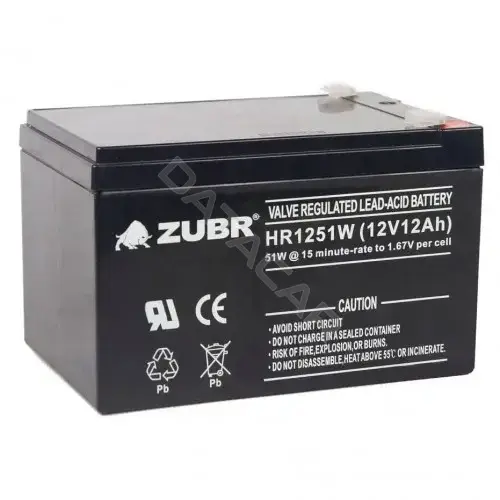 Аккумулятор ZUBR HR12-51W(ZUBR)