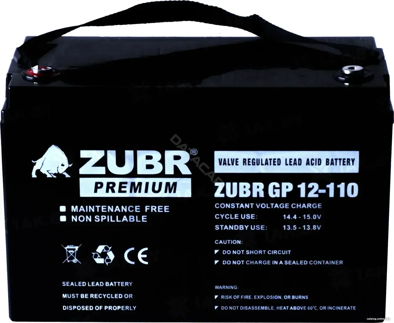 Аккумулятор ZUBR GP12-110KIJO(ZUBR)
