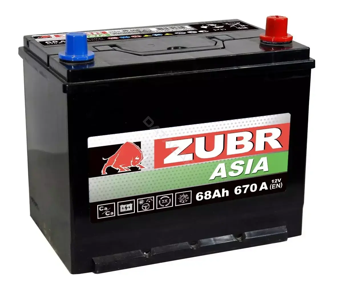Аккумулятор ZUBR ZU680JP