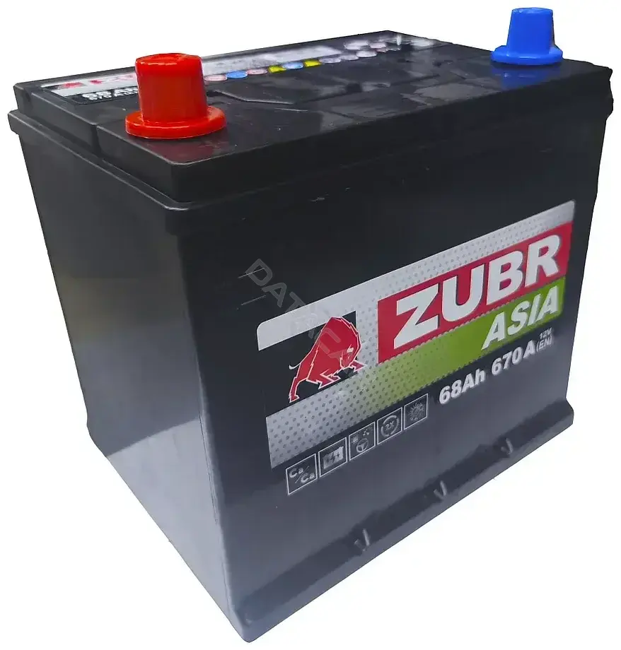 Аккумулятор ZUBR ZU681JP