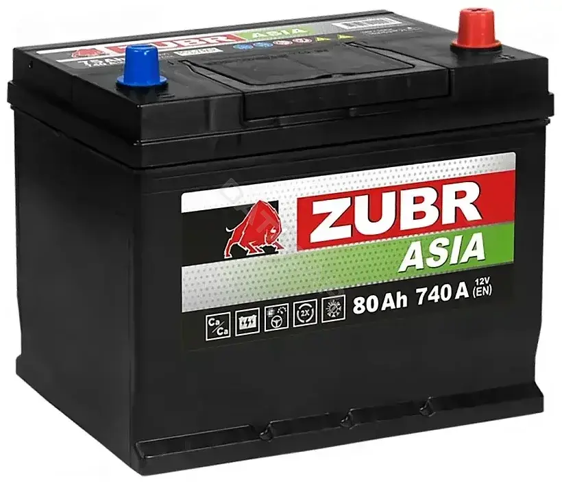 Аккумулятор ZUBR ZU800JP