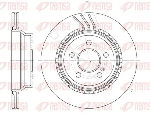 Тормозные диски REMSA 6760.10