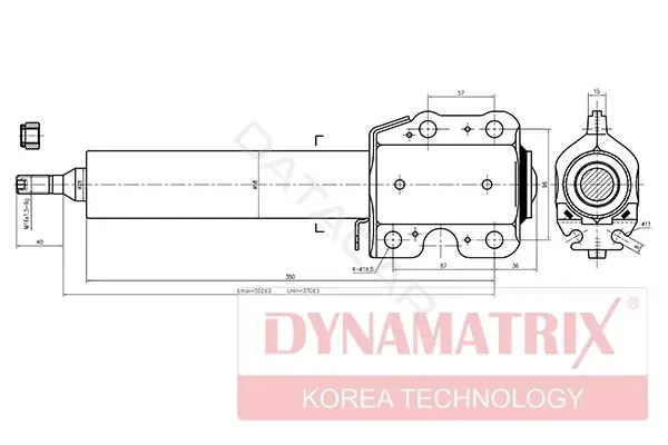 Амортизаторы DYNAMATRIX DSA335809