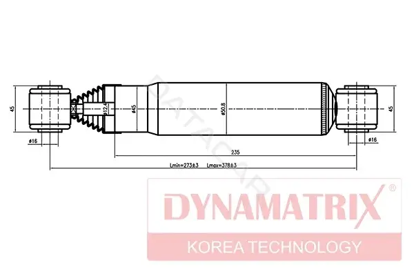 Амортизаторы DYNAMATRIX DSA441066