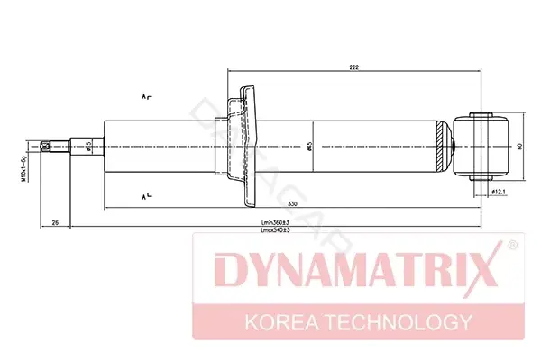Амортизаторы DYNAMATRIX DSA441902