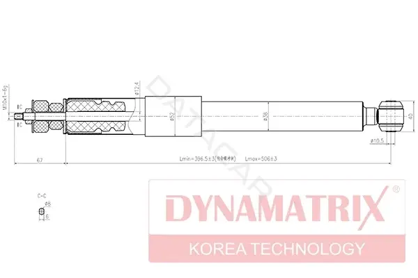 Амортизаторы DYNAMATRIX DSA553177
