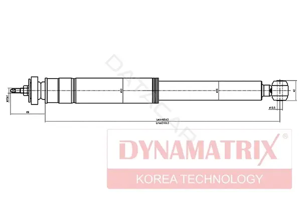 Амортизаторы DYNAMATRIX DSA553183