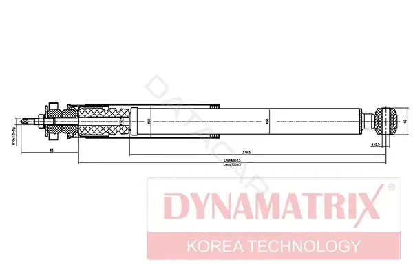 Амортизаторы DYNAMATRIX DSA553197