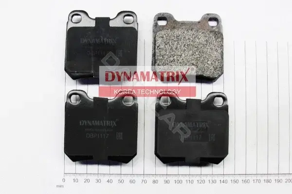 Тормозные колодки DYNAMATRIX DBP1117