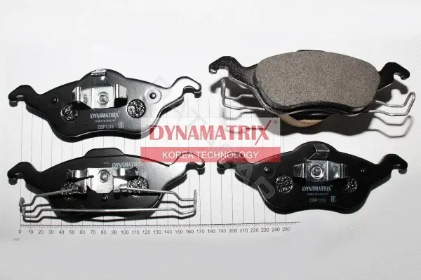 Тормозные колодки DYNAMATRIX DBP1318