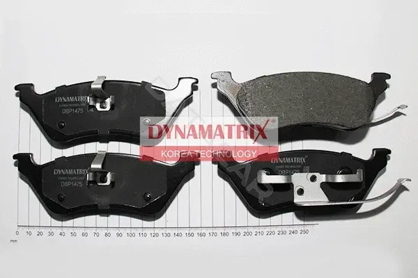 Тормозные колодки DYNAMATRIX DBP1475