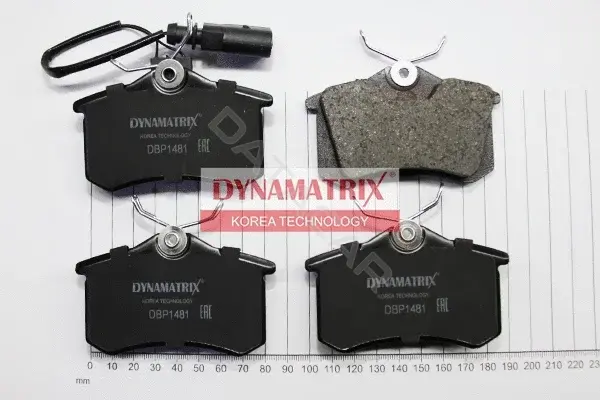 Тормозные колодки DYNAMATRIX DBP1481