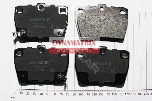 Тормозные колодки DYNAMATRIX DBP1531