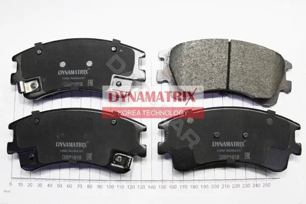 Тормозные колодки DYNAMATRIX DBP1619