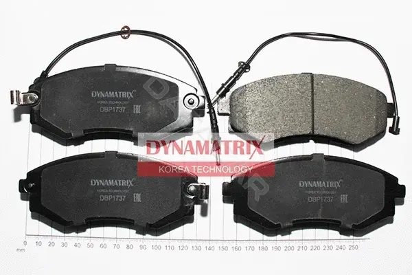 Тормозные колодки DYNAMATRIX DBP1737