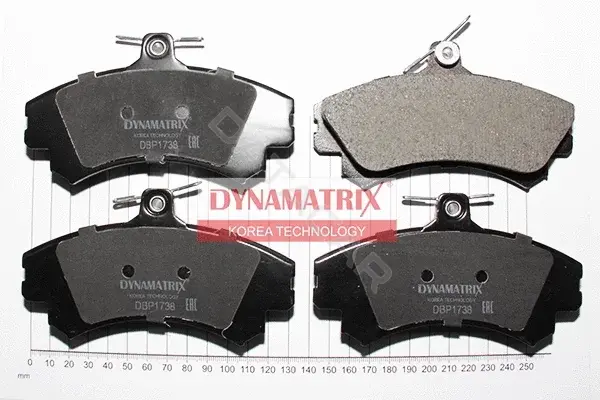 Тормозные колодки DYNAMATRIX DBP1738
