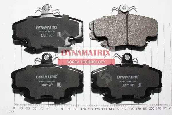 Тормозные колодки DYNAMATRIX DBP1781