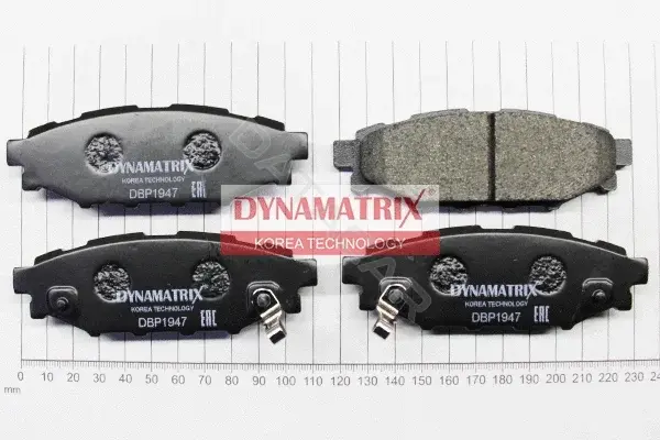 Тормозные колодки DYNAMATRIX DBP1947