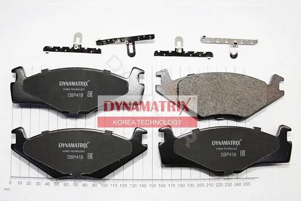 Тормозные колодки DYNAMATRIX DBP419